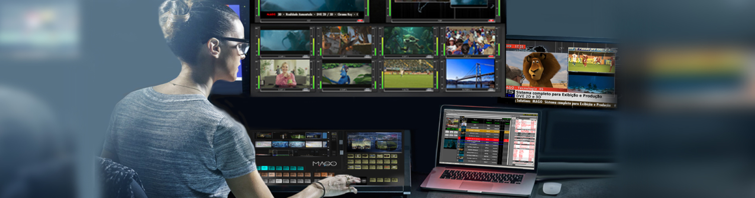Solução para transmissão ao vivo com equipamentos da 4S Media Solutions